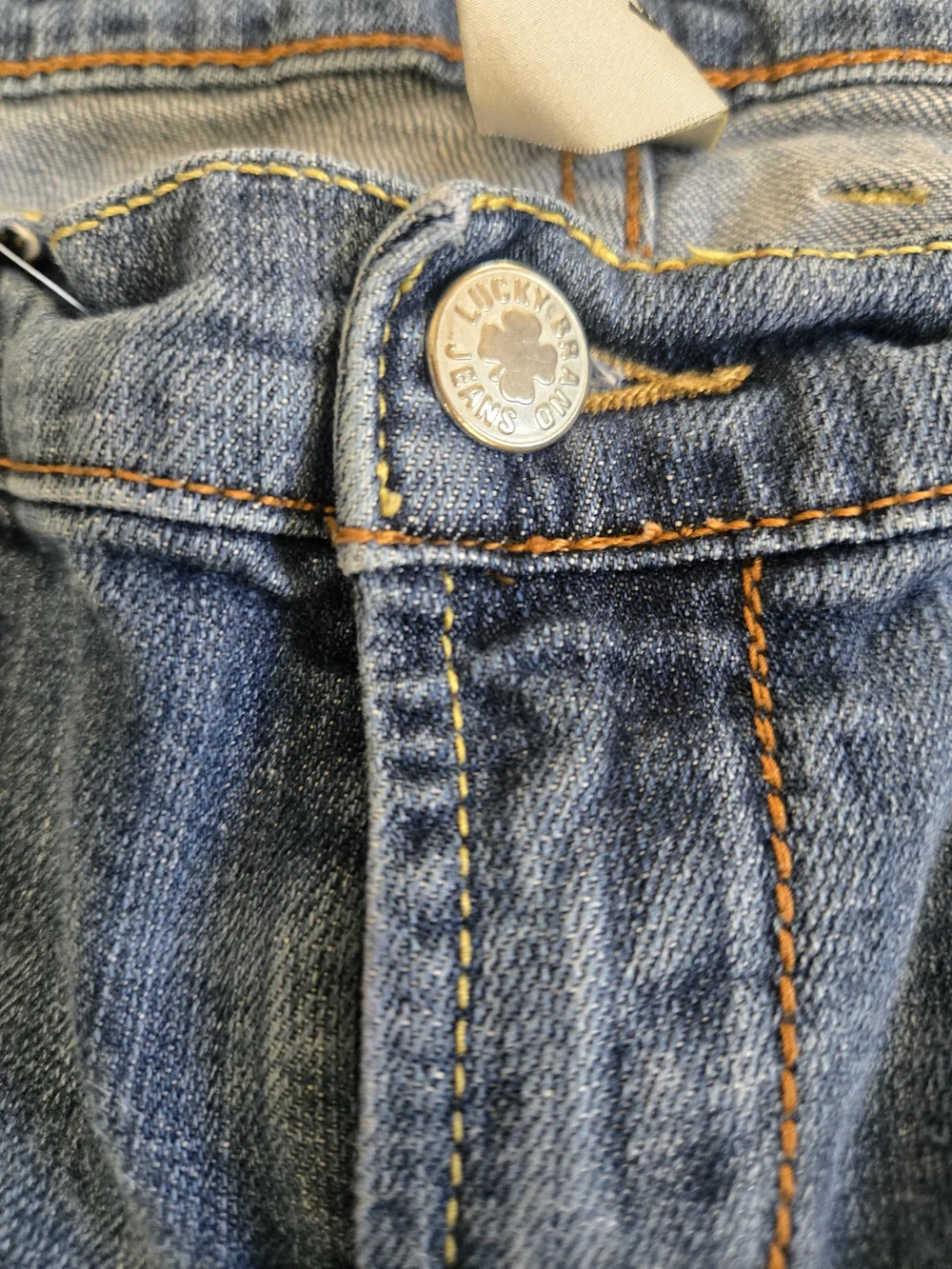 Lucky Brand Light Blue Denim Shorts with Contrast Stitching